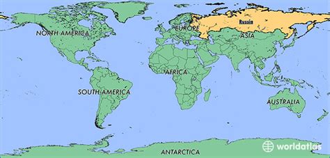 Where Is Russia Where Is Russia Located In The World Russia Map