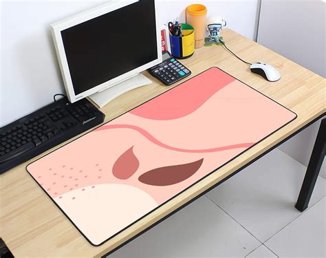 Desk Mat Minimal Classic Mousepad Large Mouse Pad Gaming Etsy