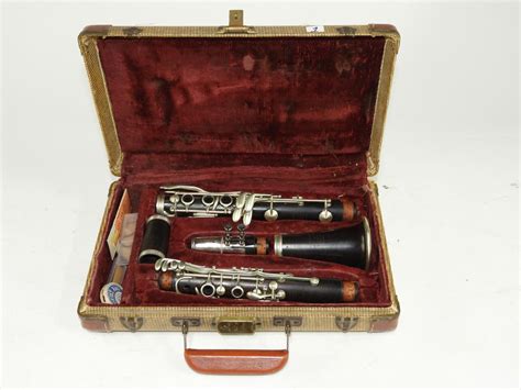 Murrays Auctioneers Lot 1 Martin Clarinet With Fitted Case