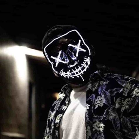 Led Purge Mask Halloween Light Up Masks 2 Day Shipping