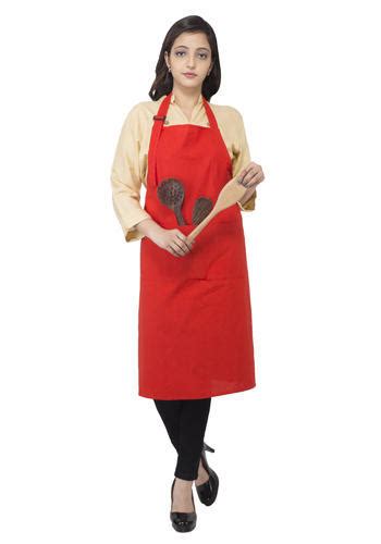 Solid Cotton Kitchen Apron Size L 27 X W 35 Inch At Rs 120 In Jaipur