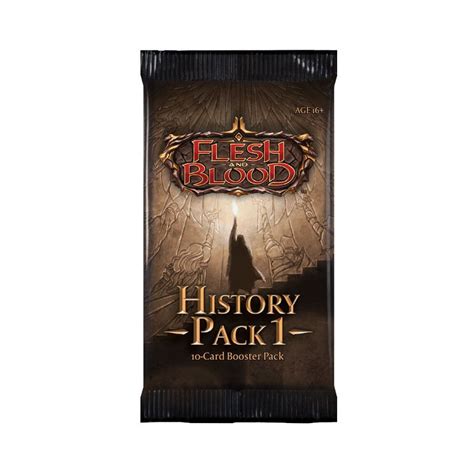 Comprar Flesh And Blood History Pack 1 Booster Box Herofreaks