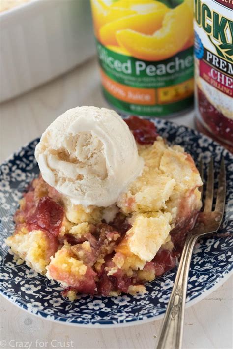 This is advice to others who might be turned off by previous comments. Cherry Peach Dump Cake Recipe | AllFreeCopycatRecipes.com