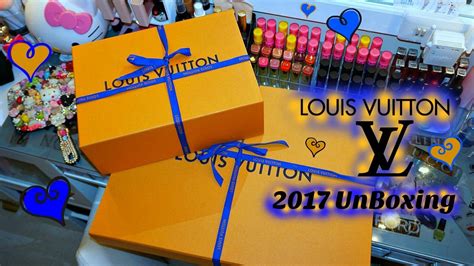 Louis Vuitton Unboxing 2017 Youtube