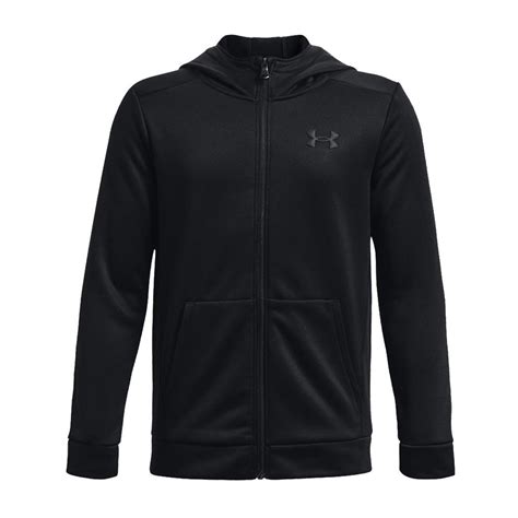 Under Armour Boys Armour Fleece Full Zip Hoodie Juniors From Excell