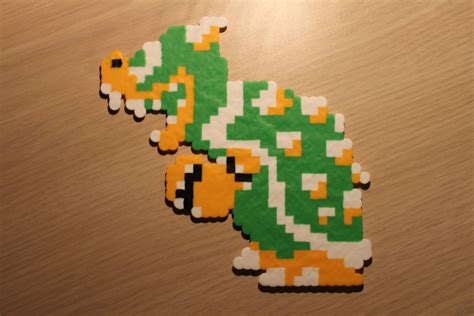 Bowser Pixel Art Bead Sprite From Super Mario Bros V Games Video Games