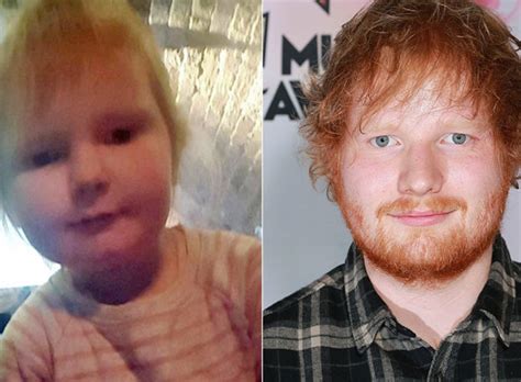 It's the moment we've all been waiting for: Ed Sheeran's baby doppelganger takes the internet by storm ...