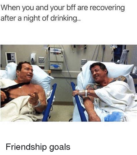 When You And Your Bff Are Recovering After A Night Of Drinking