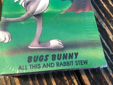 Bugs Bunny All This And Rabbit Stew Vintage 1989 Vhs Cartoon Etsy
