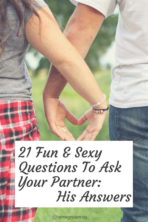 Roo On Twitter 21 Fun And Sexy Questions To Ask Your Partner Quiz