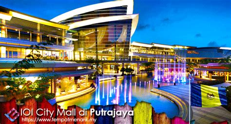 Being the largest mall in south klang valley, its four story building houses over 350 outlets of shopping brands, eateries and convenience stores. IOI City Mall Tempat Menarik di Putrajaya - Tempat Menarik