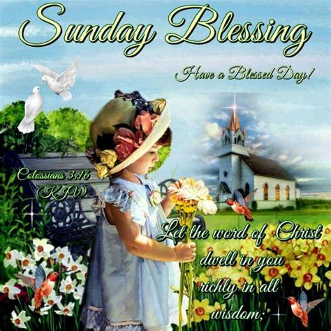 Sunday Blessing Have A Blessed Day Pictures Photos And Images For