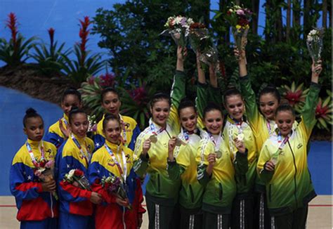 Ginástica Brasil Conquista Mais Três Medalhas De Ouro Tnonline