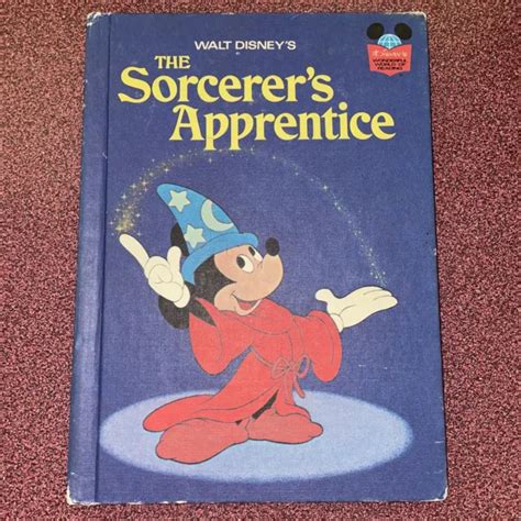 Vintage Disneys The Sorcerers Apprentice Mickey Mouse 1973 Book £11