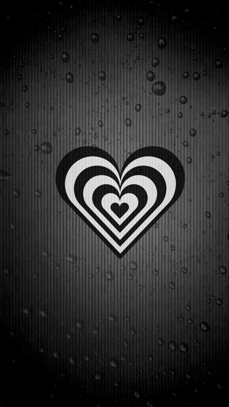 Search free black heart wallpapers on zedge and personalize your phone to suit you. 63+ Black And White Heart Background on WallpaperSafari