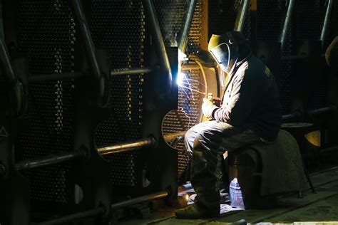 Man Doing Welding Work · Free Stock Photo