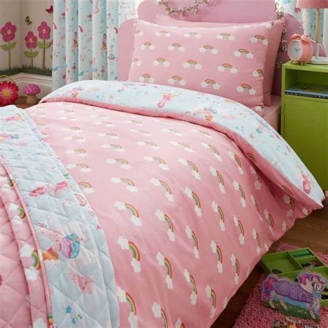 Magical Unicorns Single Duvet Cover Set Brandalley