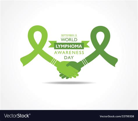 World Lymphoma Awareness Day Observed Royalty Free Vector