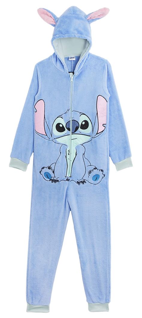 Buy Disney Stitch Onesie For Kids Super Soft Fleece Sleepsuit For Girls