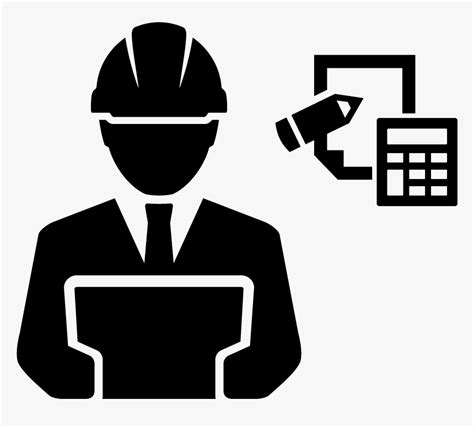 Engineer Clipart Construction Plan Construction Management Icon Png