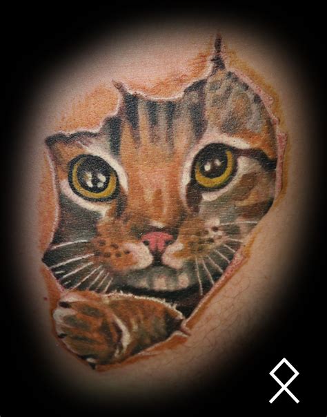 Westendtattoo Westendtattooandpiercing Tattoo Cat Tattoo Cute Cat