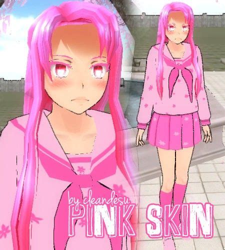 Pin By On Bmi Yo In 2020 Yandere Simulator Yandere Pink Skin