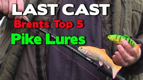 Brents Top 5 Pike Lures Youtube