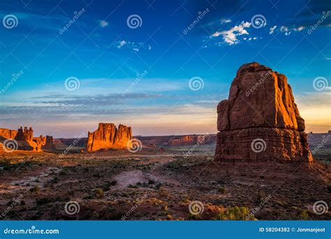 Sandstone Arches And Natural Structures Stock Photo Image Of Outdoors