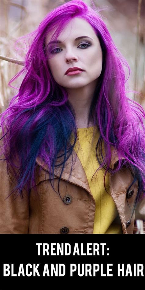 Have you tried plum hair dye on black hair? Trend Alert: Black And Purple Hair! Would You Dare?