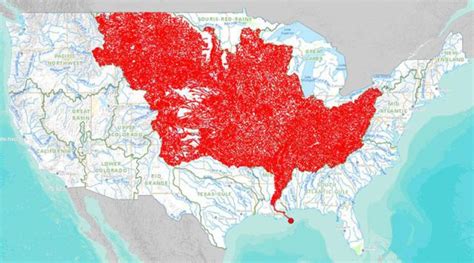 Mississippi River Basin See World World Map Put Things Into