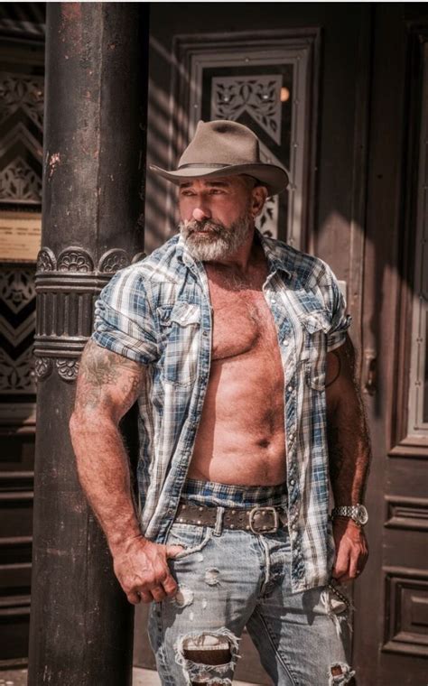 a cigar daddy hairy men bearded men hairy hunks muscle hunks handsome older men scruffy men