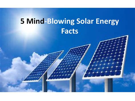 5 Mind Blowing Solar Energy Facts By Powerbeeuk Issuu
