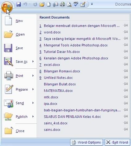 Mengenal Icon Tab Menu Home Dan Fungsinya Pada Microsoft Excel