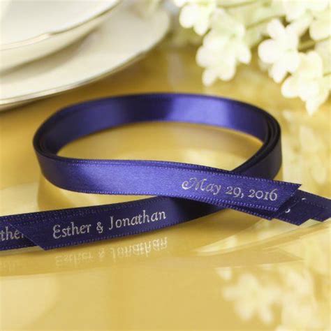 Personalized Favor Ribbon 58 Width Favor Ribbons Personalized