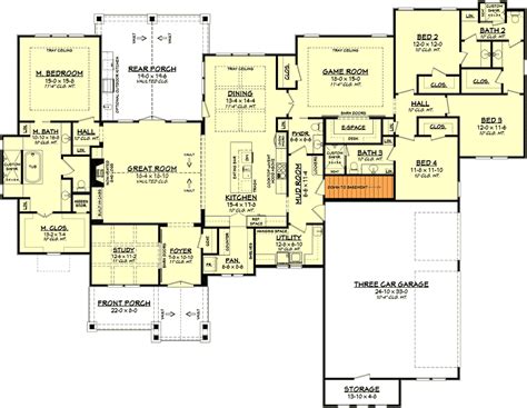 1800 Square Foot Ranch House Plans Ranch House Plans Easy To