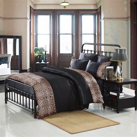 Check spelling or type a new query. Tiger Black 6 Piece Luxury Complete Set Bedding King Duvet Cover 0706238680860