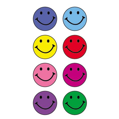 Happy Faces Mini Stickers Tcr1236 Teacher Created Resources