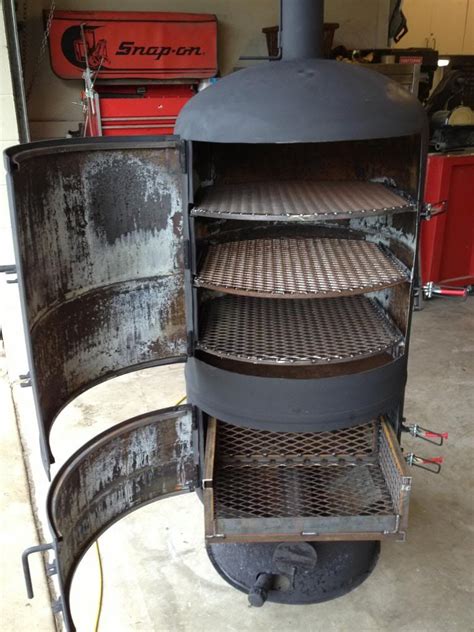 Bayou classic vertical smoker grill with firebox. New build, new build toy w/pic's - The BBQ BRETHREN FORUMS ...
