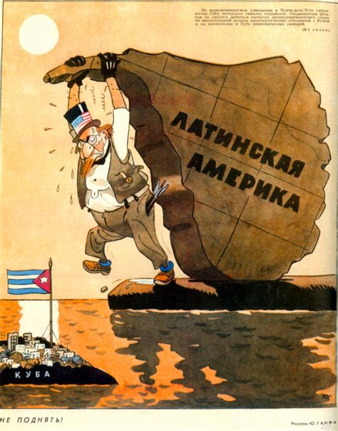 Cartoon By Ganf On The Cuban Crisis 20 February 1962 Cvce Website
