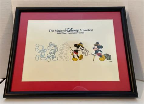 Andthe Magic Of Disney Animation Walt Disney Animation Florida Framed