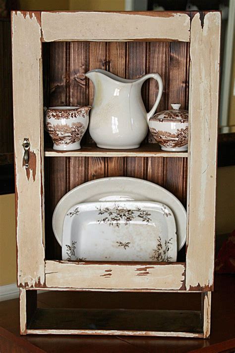 These days medicine cabinets are quite the opposite, they are essential storage locations for all manner of bathroom. Mamie Jane's old medicine cabinet | Wood medicine cabinets ...