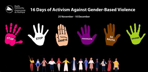 16 days of activism against gender based violence human rights and social development