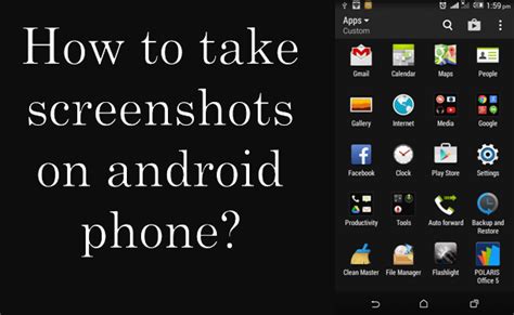 How To Take Screenshot On Android Phones Wall Spot