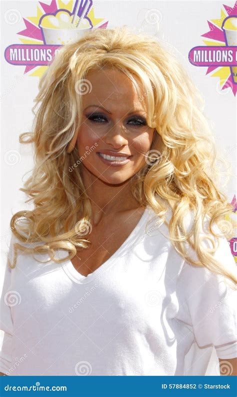 Pamela Anderson Fotografía Editorial Imagen De Hollywood 57884852