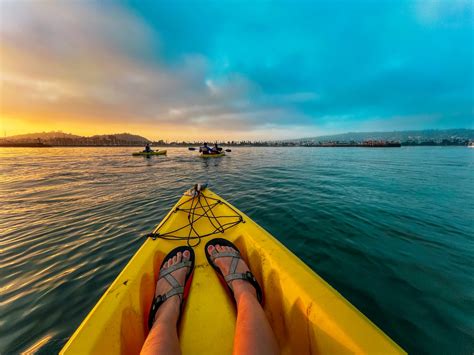 Sunset Kayak Tour Visit Santa Barbara