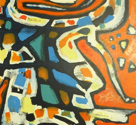 Unknown French Abstract At 1stdibs