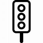 Traffic Icon Icons Signals Vectorified Aspect Isolated