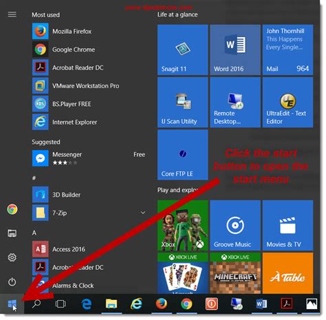 All About Start Menu In Windows 10 You Must Know Gambaran Images And