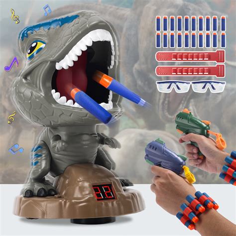 Buy Mihui Dinosaur Squad Shooting Games Target Dinosaur Toys For Kids