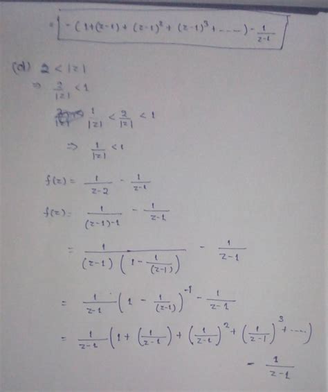 [solved] expand f z z−1 z 1 in a taylor s series a around z 0 and course hero